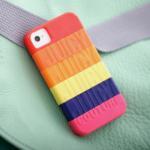 Neon Multi Stackable Hard Cover Case For Iphone..