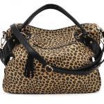 Tassels Sequined Leopard Handbag Shoulder Bag [..