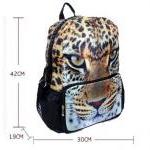 3d Tiger Animal Backpack Cute Schoolbag..