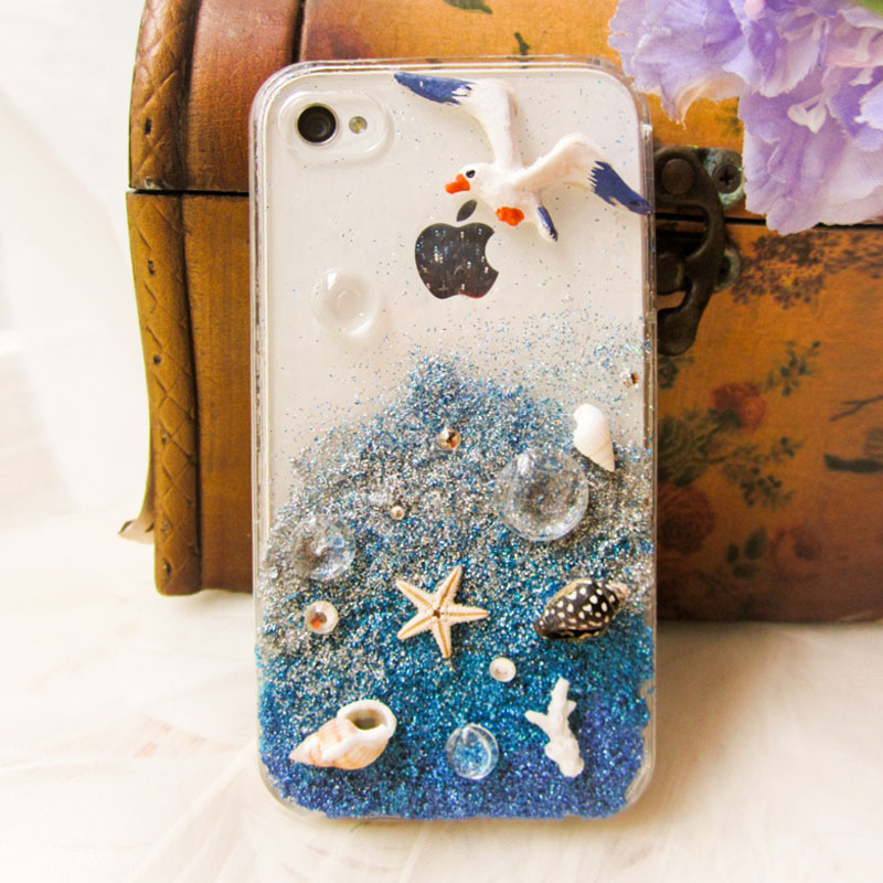 Beach Gradient Handmade Case For Iphone 4/4s [grhmf2100023]